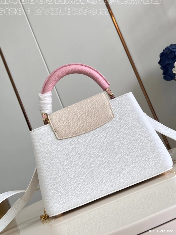 AAA Replica Ru VUITTON LOUIS BB-27*18*9CM CAPUCINES 0710